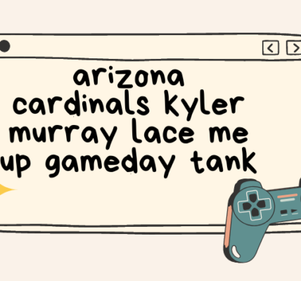 arizona cardinals kyler murray lace me up gameday tank