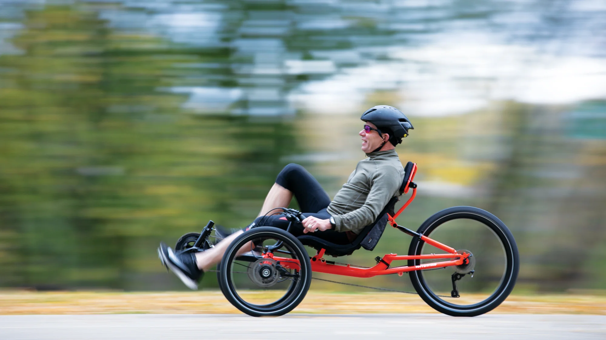 Semi Recumbent Trike